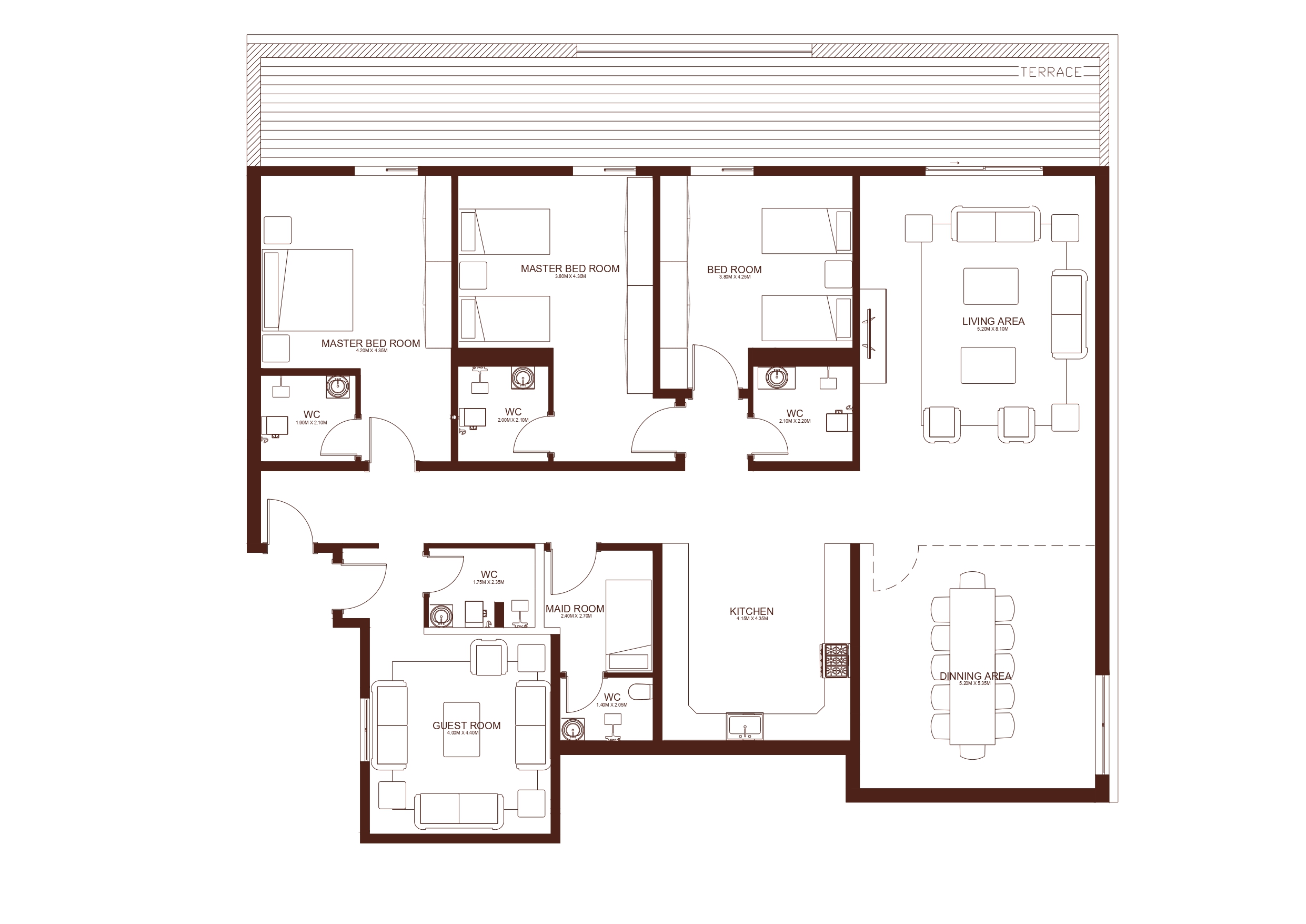ROOF VILLA TYPE B