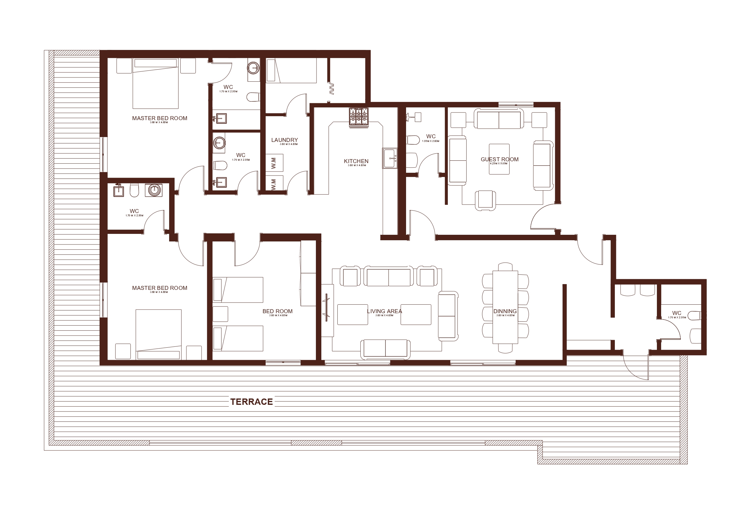 ROOF VILLA TYPE A