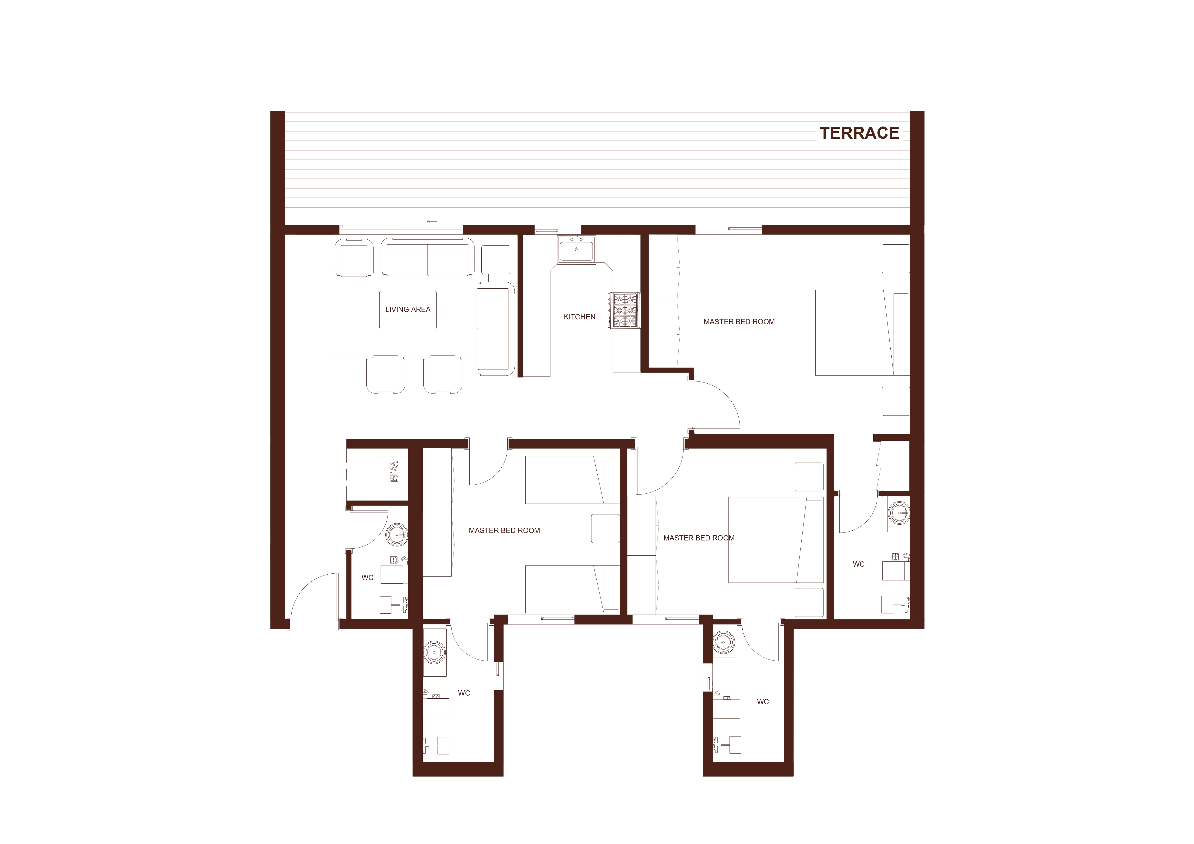 ROOF VILLA TYPE C